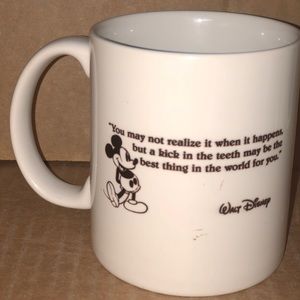 🖤🐭 MICKEY MOUSE MUG WITH QUOTE 🖤